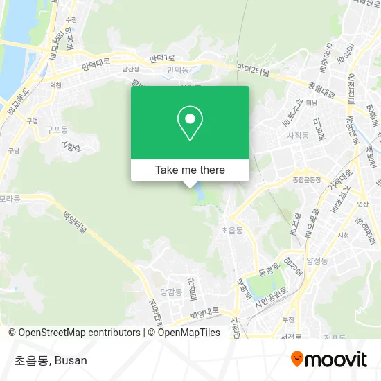 초읍동 map