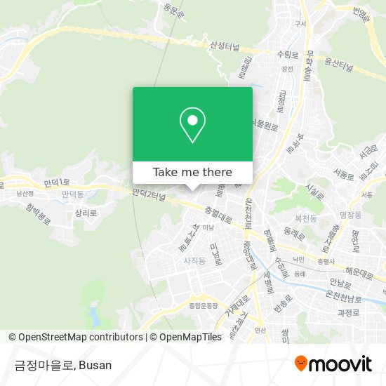 금정마을로 map