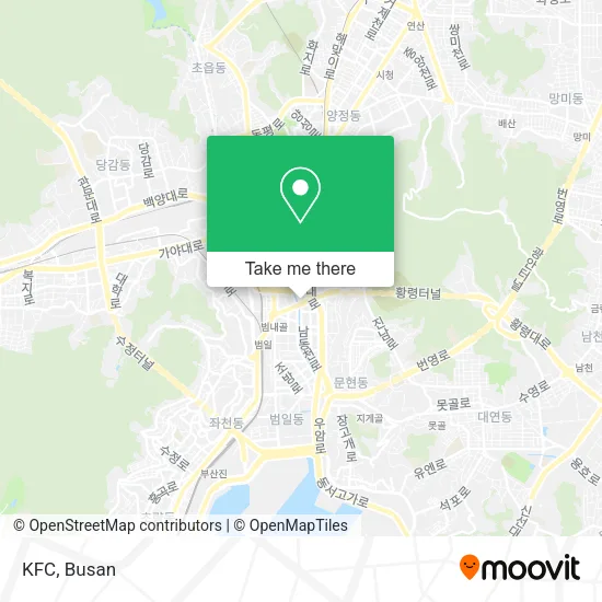 KFC map