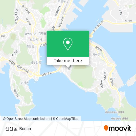 신선동 map