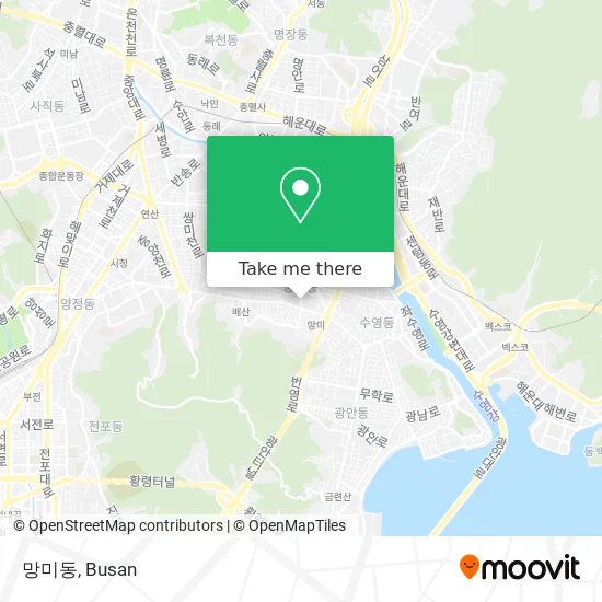 망미동 map