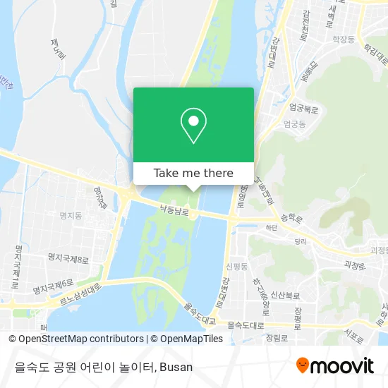 을숙도 공원 어린이 놀이터 map