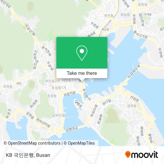 KB 국민은행 map
