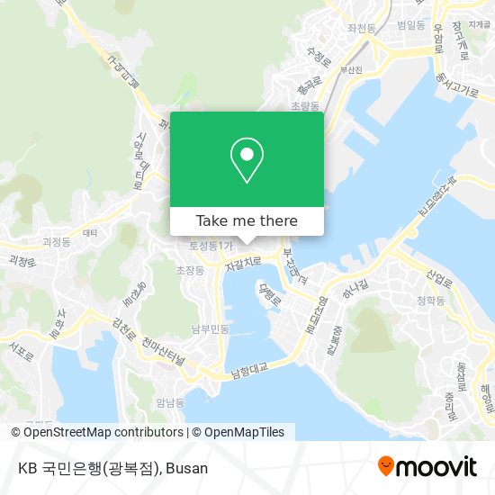 KB 국민은행(광복점) map