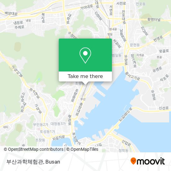 부산과학체험관 map