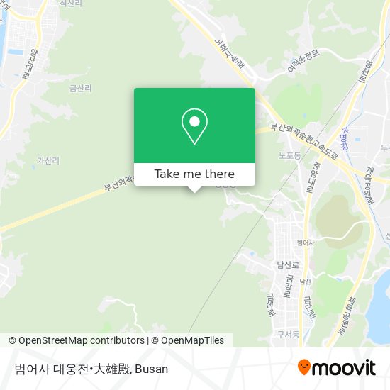 범어사 대웅전•大雄殿 map