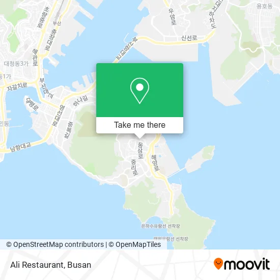 Ali Restaurant map