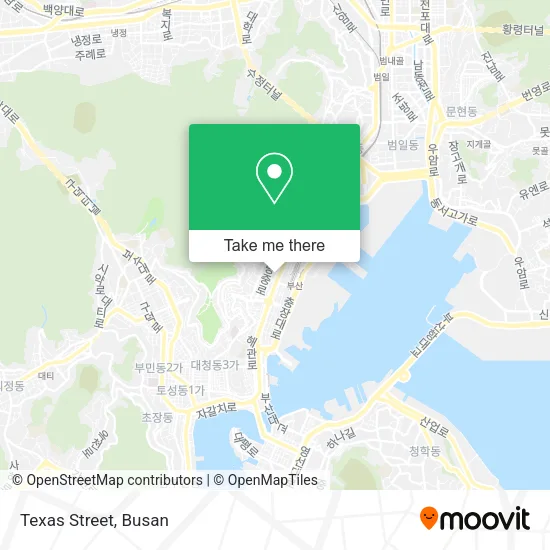 Texas Street map