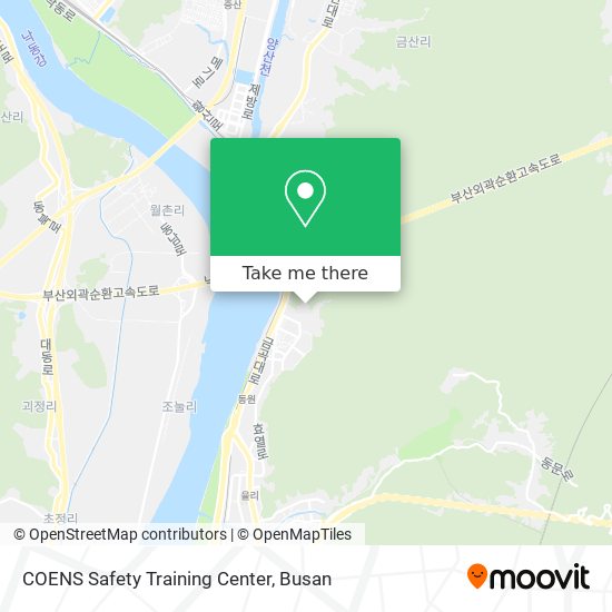 COENS Safety Training Center map