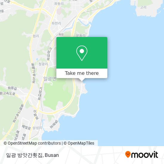 일광 방앗간횟집 map
