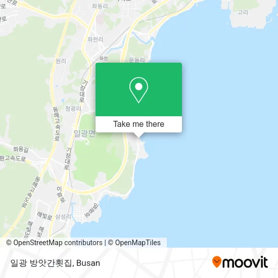 일광 방앗간횟집 map