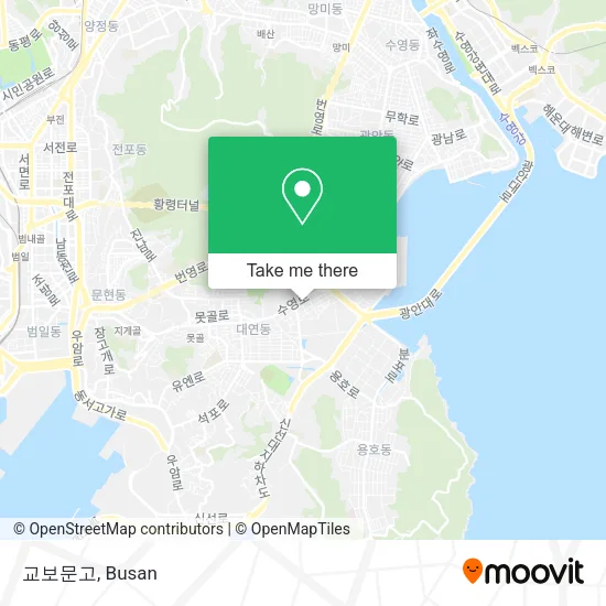 교보문고 map