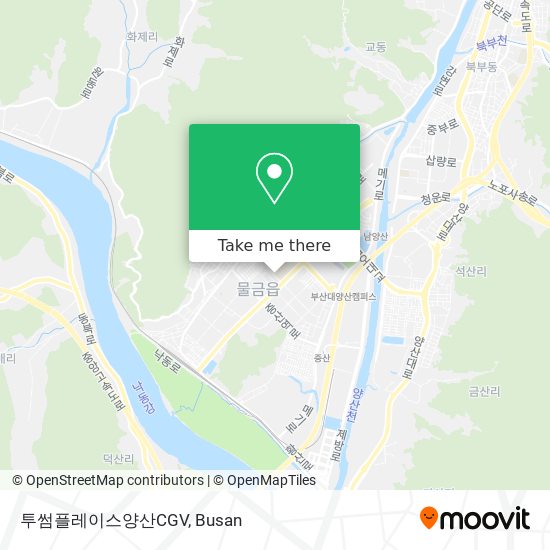 투썸플레이스양산CGV map