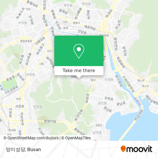 망미성당 map
