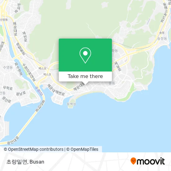초량밀면 map