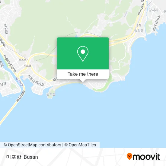 미포항 map