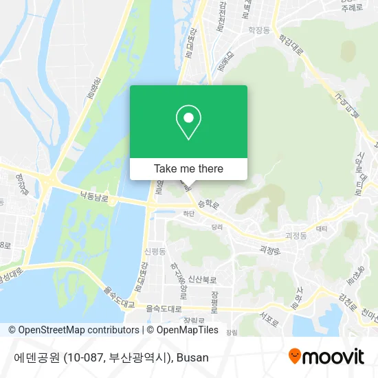 에덴공원 (10-087, 부산광역시) map