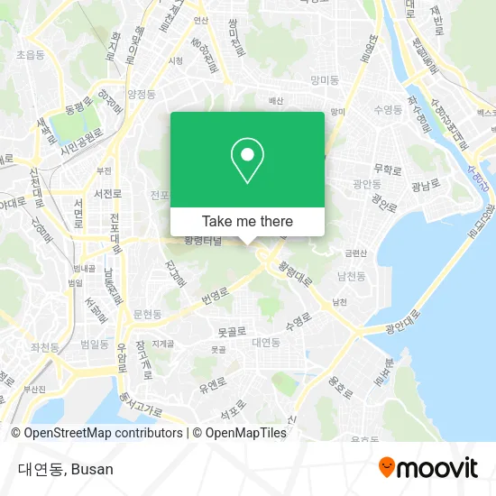 대연동 map