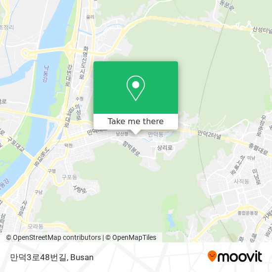 만덕3로48번길 map