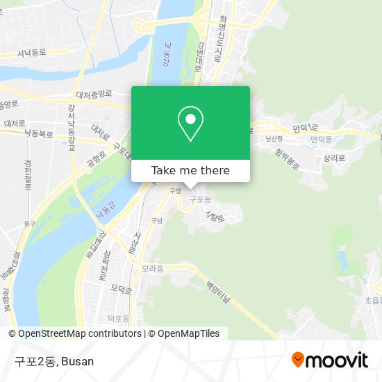 구포2동 map