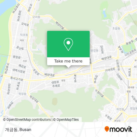 개금동 map