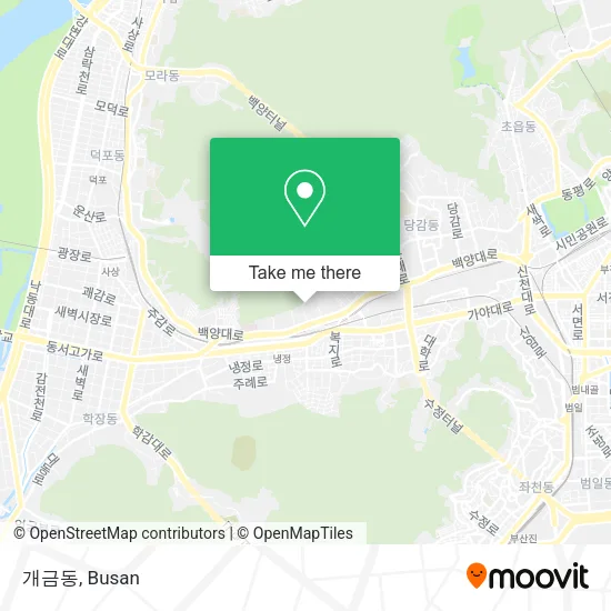 개금동 map