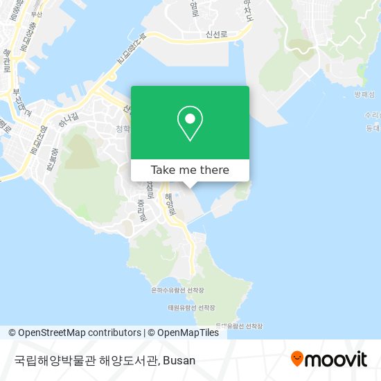국립해양박물관 해양도서관 map