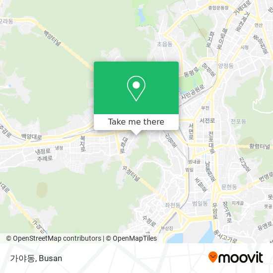 가야동 map