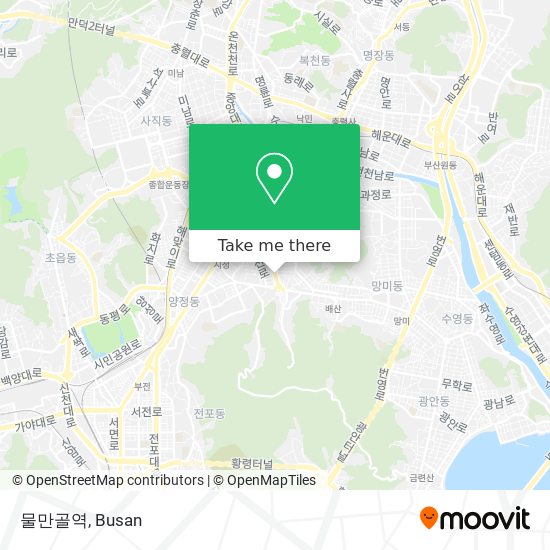 물만골역 map