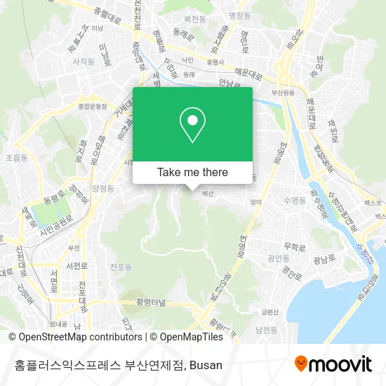 홈플러스익스프레스 부산연제점 map