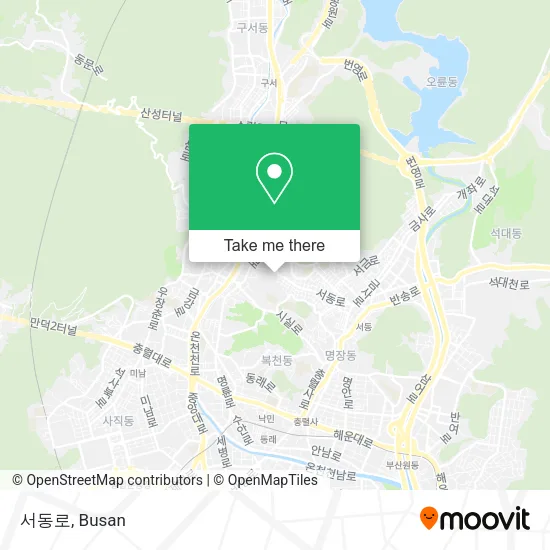 서동로 map