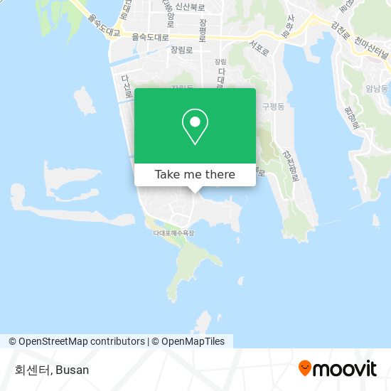 회센터 map
