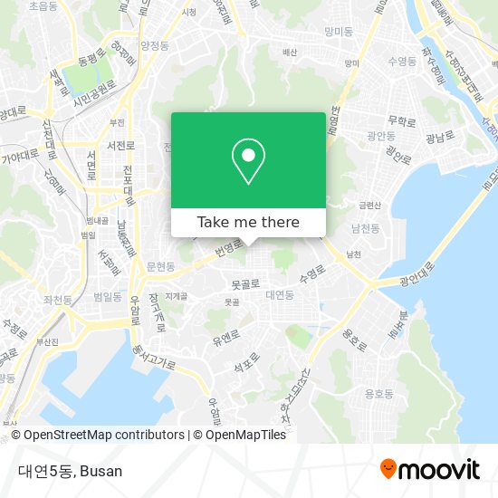 대연5동 map