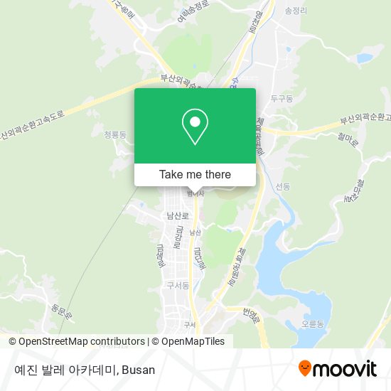 예진 발레 아카데미 map