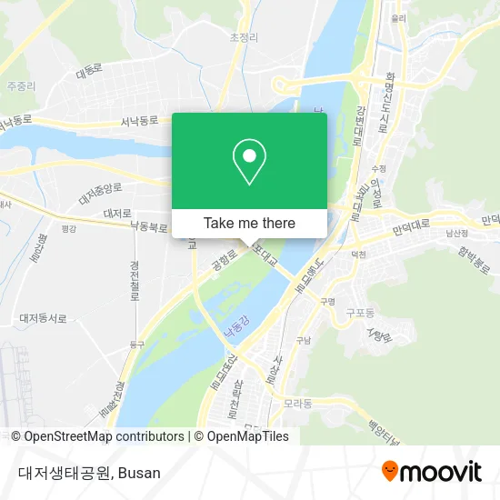 대저생태공원 map