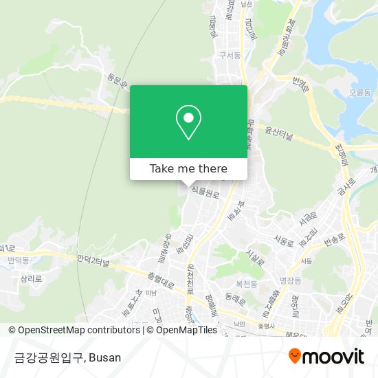 금강공원입구 map