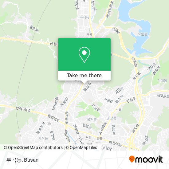 부곡동 map