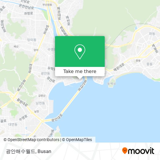 광안해수월드 map