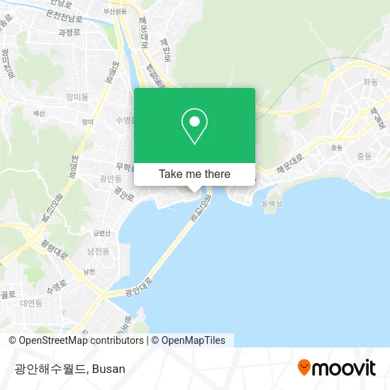 광안해수월드 map