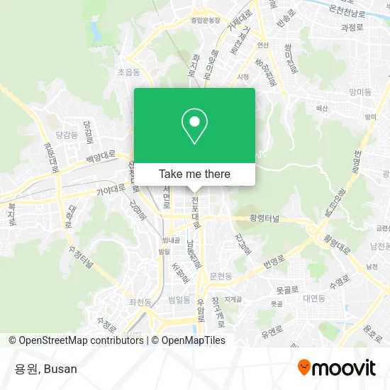 용원 map