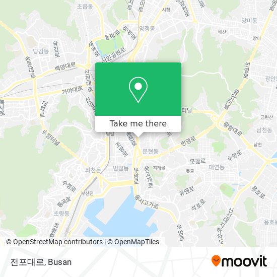 전포대로 map