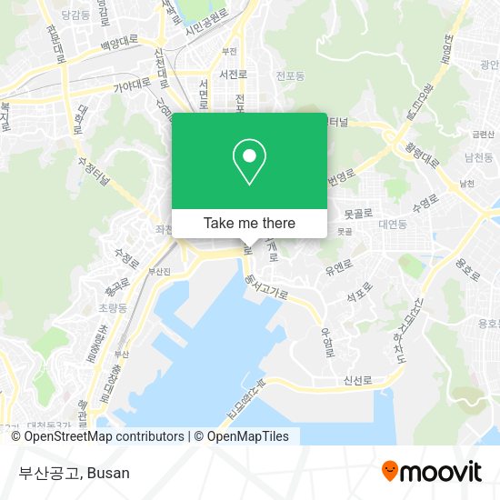 부산공고 map