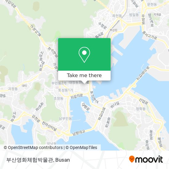 부산영화체험박물관 map