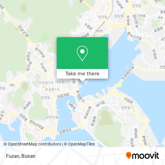 Fuzan map