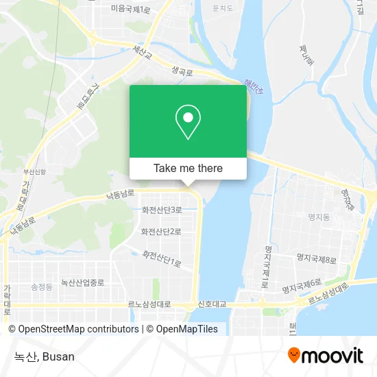녹산 map