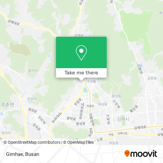 Gimhae map