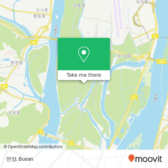 전양 map