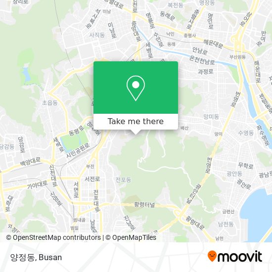 양정동 map