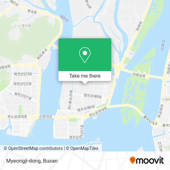 Myeongji-dong map