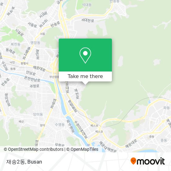 재송2동 map